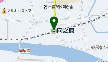 向之原の地図画像