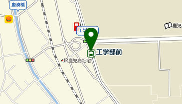 工学部前の地図画像