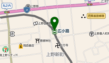 広小路(三重県)の地図画像