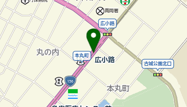 広小路(富山県)の地図画像