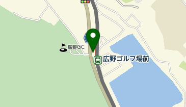 広野ゴルフ場前の地図画像