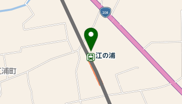 江の浦の地図画像