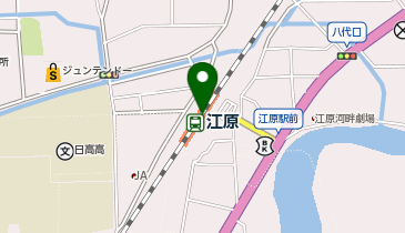 江原の地図画像