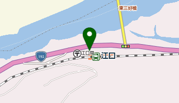 江口の地図画像