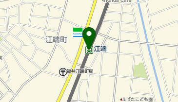 江端の地図画像