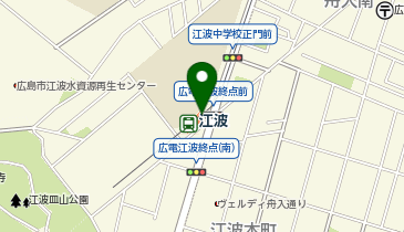 江波の地図画像