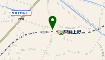 甲斐上野の地図画像