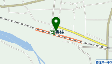 香住の地図画像