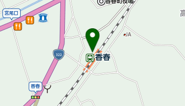 香春の地図画像