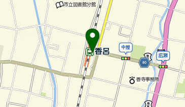 香呂の地図画像