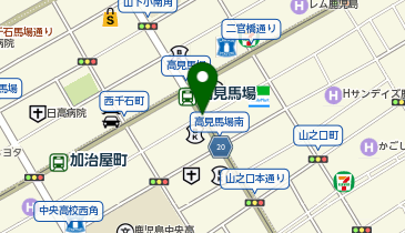 高見馬場の地図画像