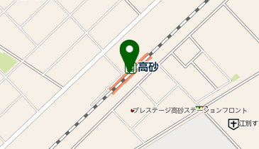 高砂(北海道)の地図画像