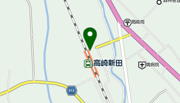 高崎新田の地図画像