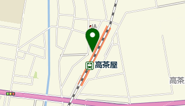 高茶屋の地図画像