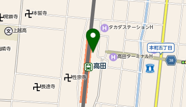 高田(新潟県)の地図画像