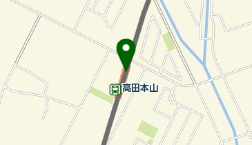 高田本山の地図画像