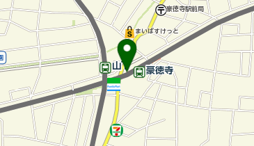 豪徳寺の地図画像
