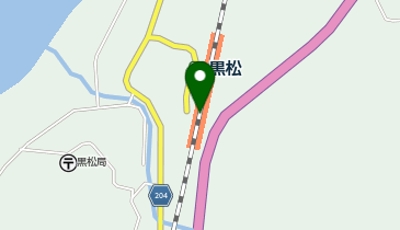 黒松(島根県)の地図画像