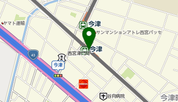 今津(阪神線)の地図画像