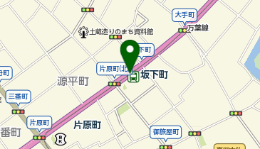 坂下町の地図画像