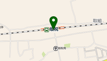 坂祝の地図画像