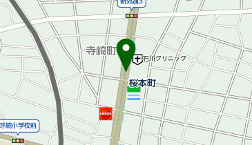 桜本町の地図画像