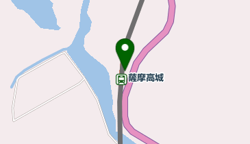 薩摩高城の地図画像