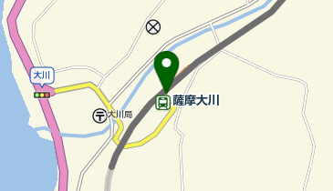 薩摩大川の地図画像