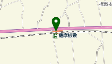 薩摩板敷の地図画像