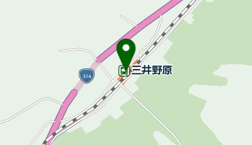 三井野原の地図画像