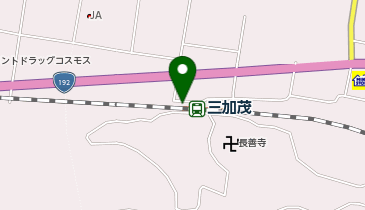 三加茂の地図画像