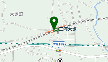 三河大塚の地図画像