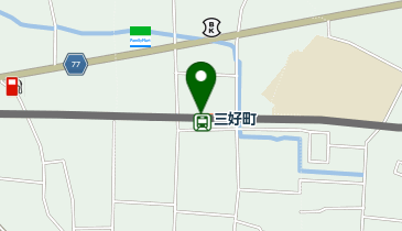 三好町の地図画像