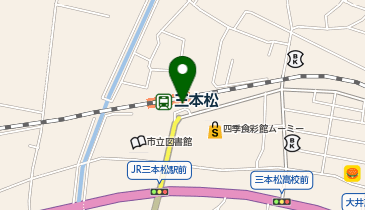 三本松(香川県)の地図画像