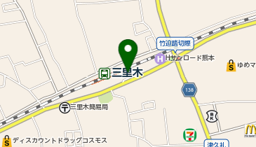 三里木の地図画像