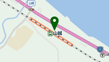 山越の地図画像