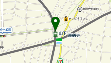山下(東京都)の地図画像