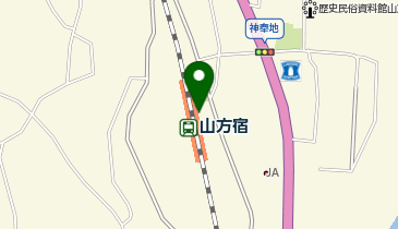 山方宿の地図画像