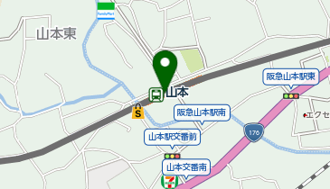 山本(兵庫県)の地図画像