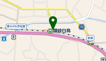 讃岐白鳥の地図画像