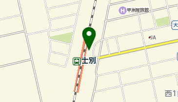 士別の地図画像