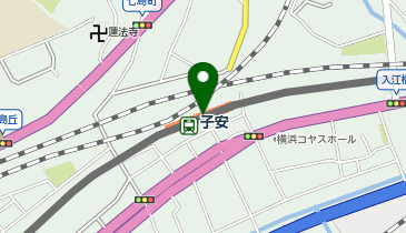 子安の地図画像