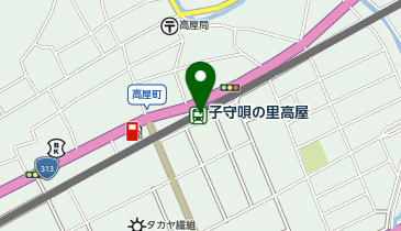 子守唄の里高屋の地図画像