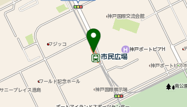 市民広場の地図画像