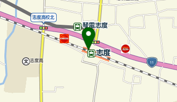 志度の地図画像