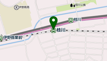 枝川(土讃線)の地図画像