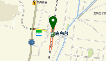 鹿島台の地図画像