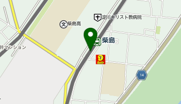 柴島の地図画像