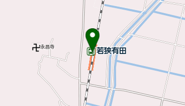 若狭有田の地図画像