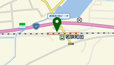 若狭和田の地図画像